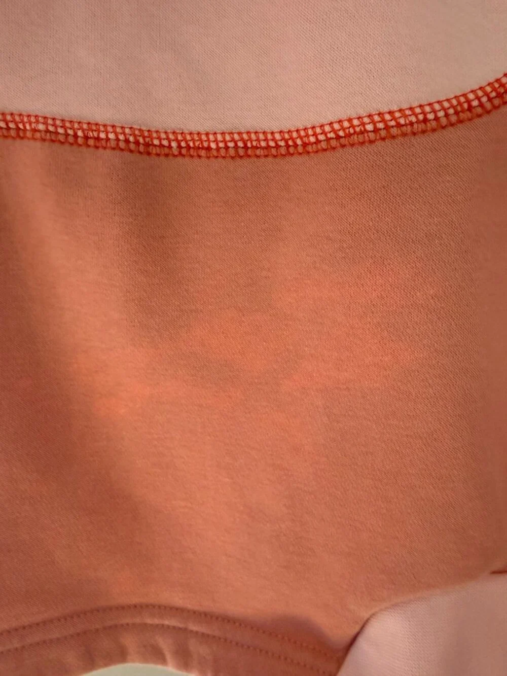 Nike Pink Colorblock Cropped Hoodie Women’s L